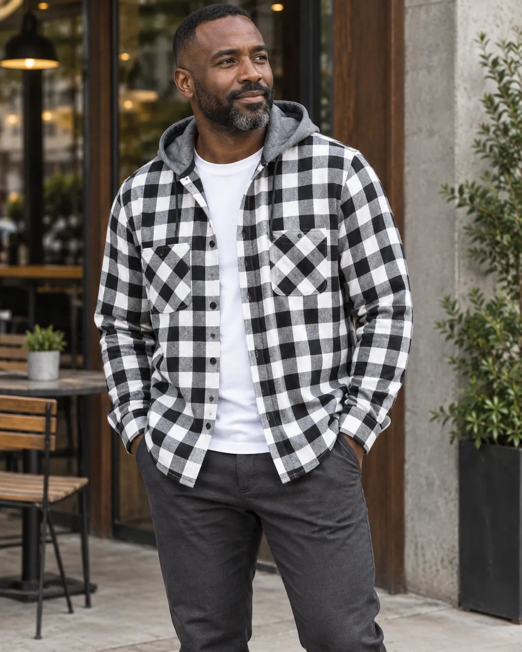 Camicia con Cappuccio Dakota