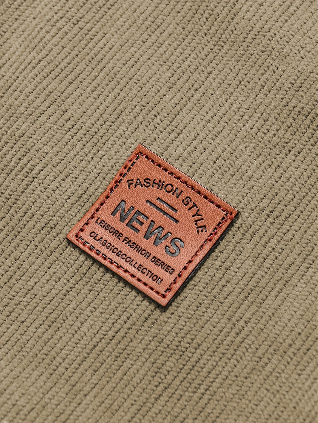 Ensemble pantalon en velours côtelé César