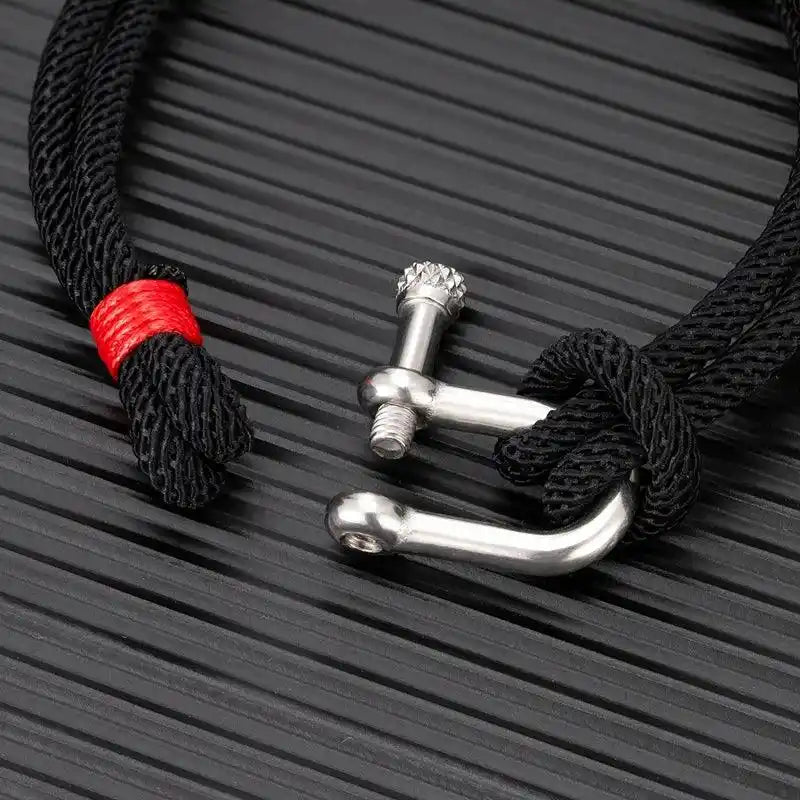 Sevilla Stainless Steel & Rope Bracelet