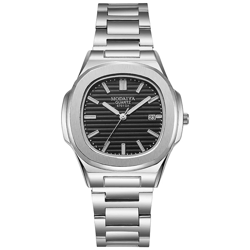 Mondaiya Steel Watch