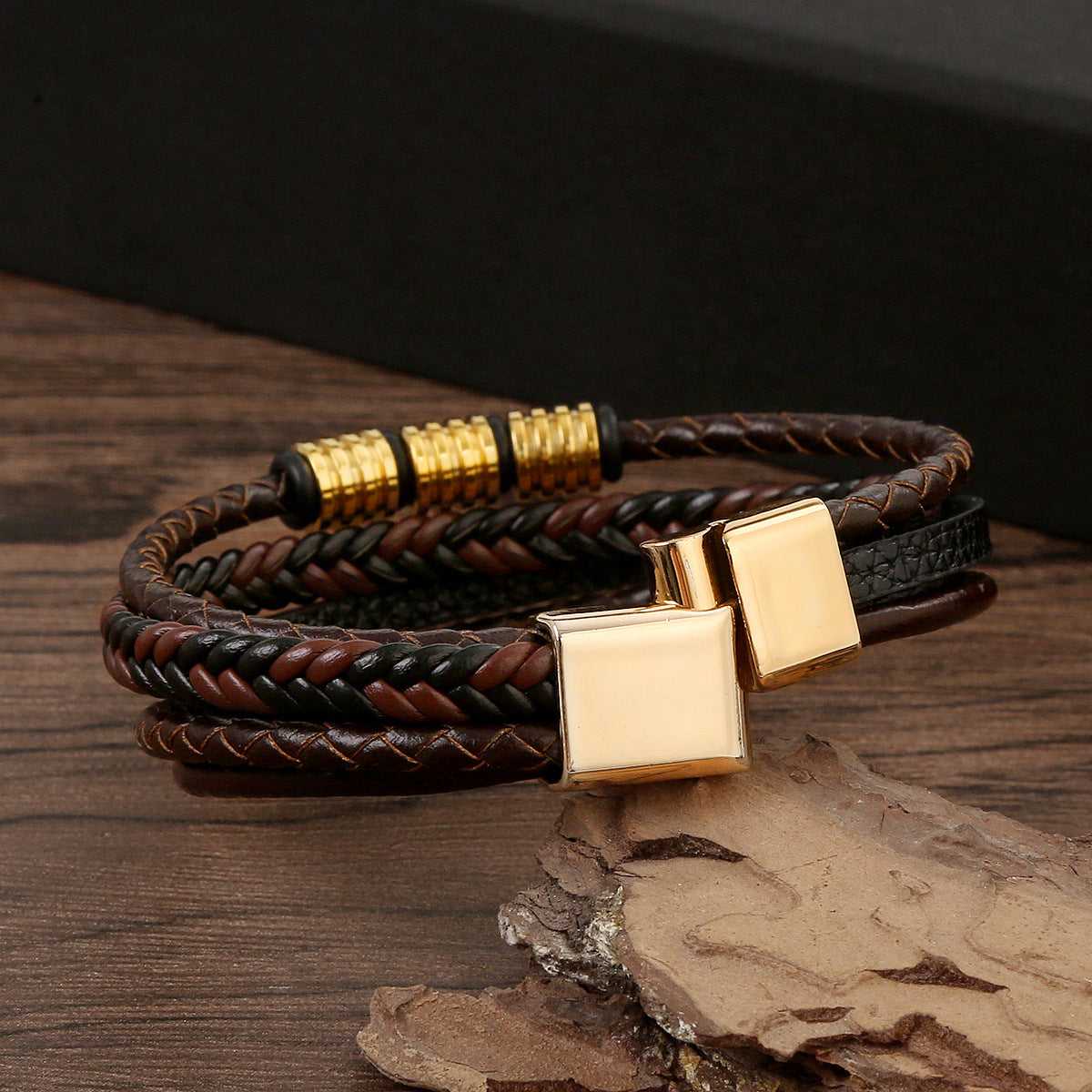 Leather Bracelet Apex