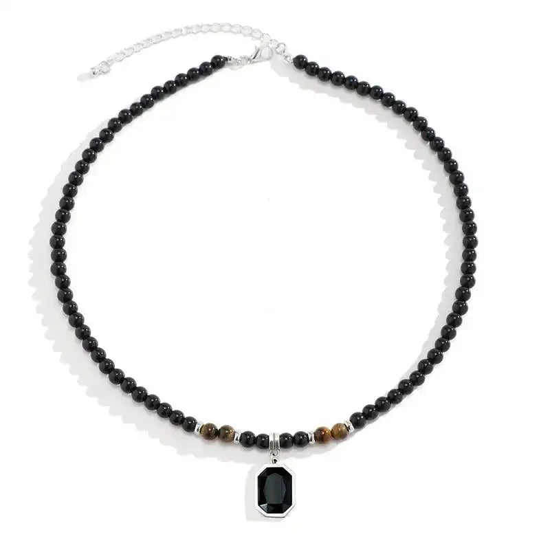 Obsidian Signal Necklace