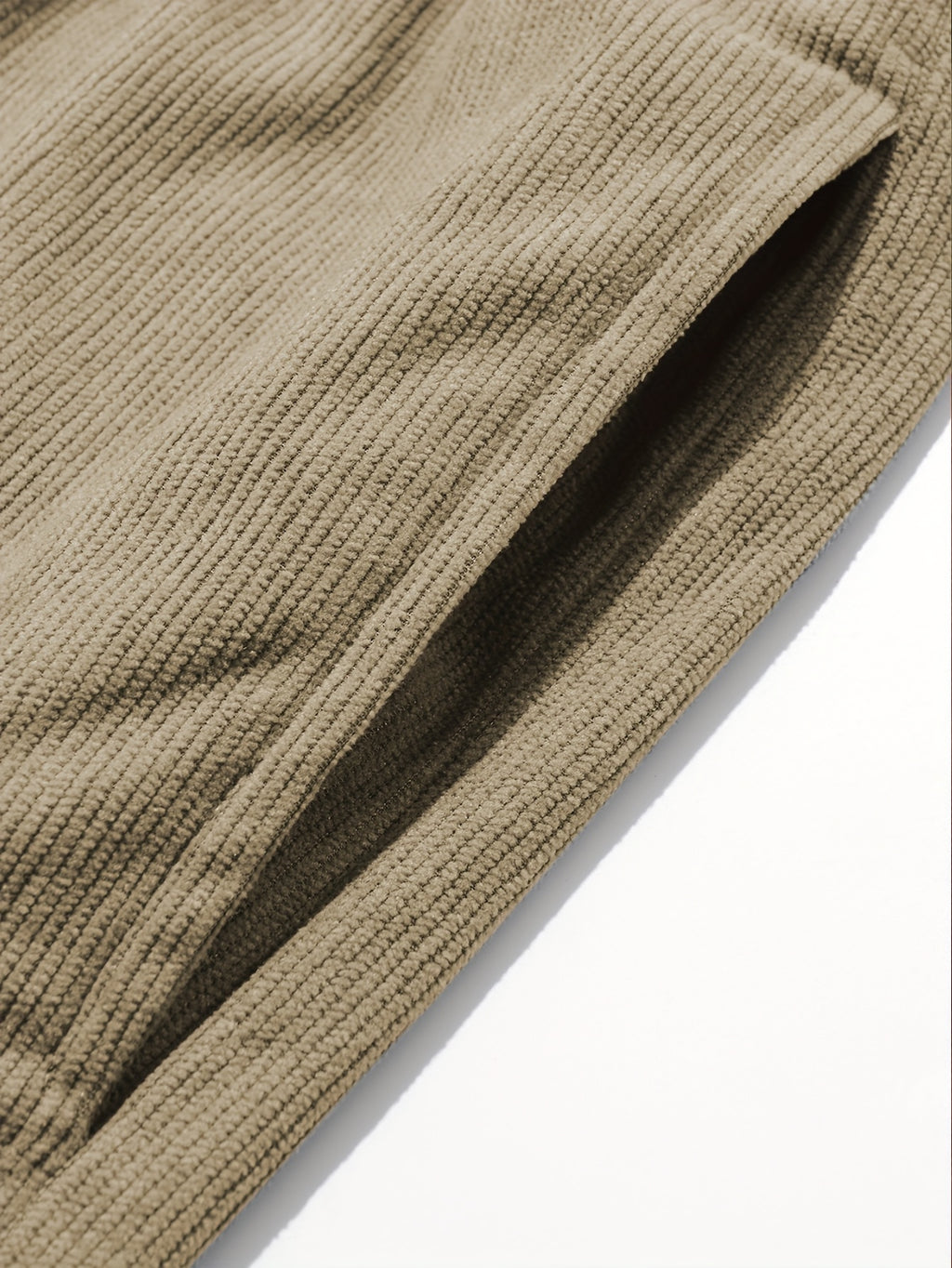 Ensemble pantalon en velours côtelé César