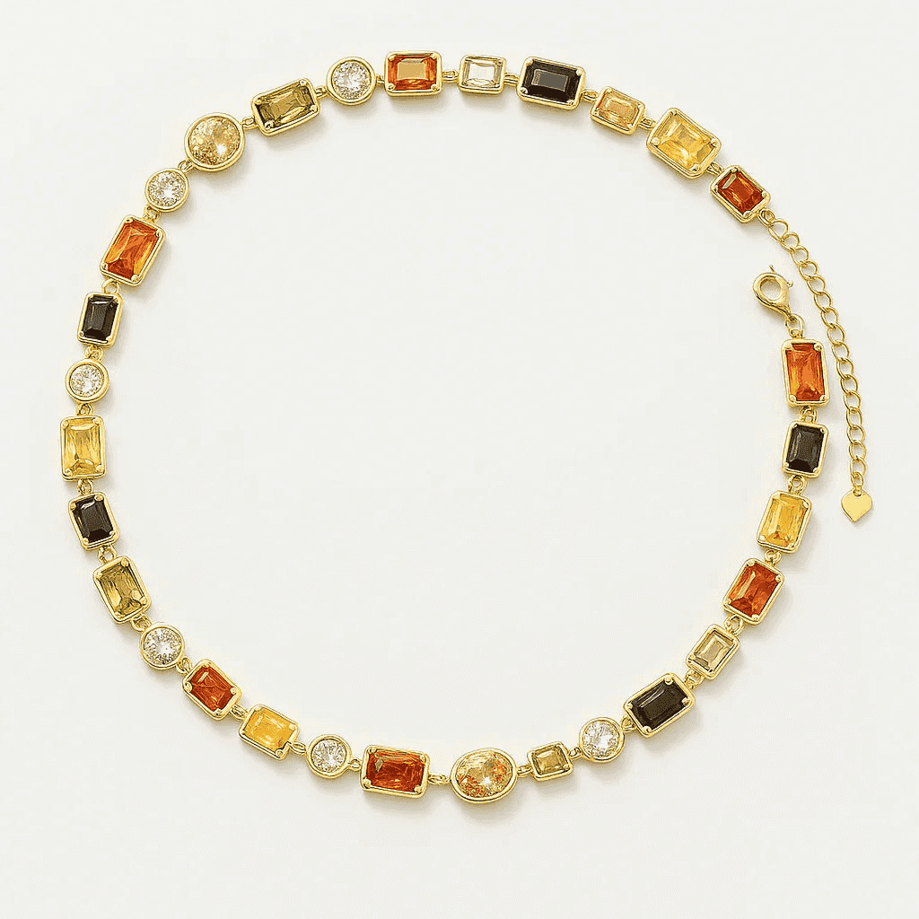 Collana Arden con Zirconi