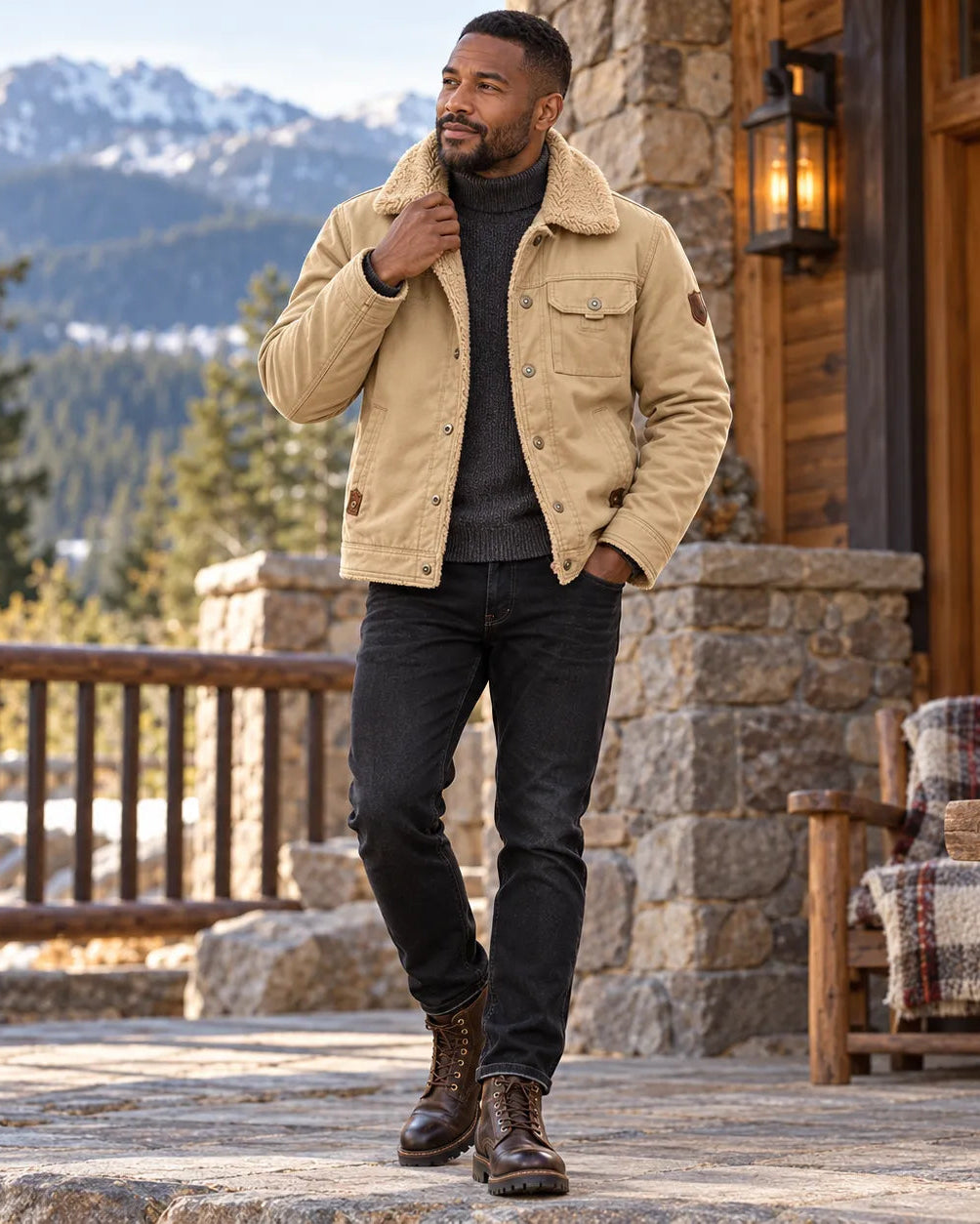 Giacca Sherpa Frontier
